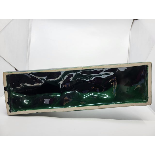 Lemanceau Charles, Sculpture Royal Pheasant by Charles Lemanceau for the Saint Clément Factory (C. 1930), 1920s, Ceramic & Enamel & Gold Leaf For Sale - Image 14 of 18