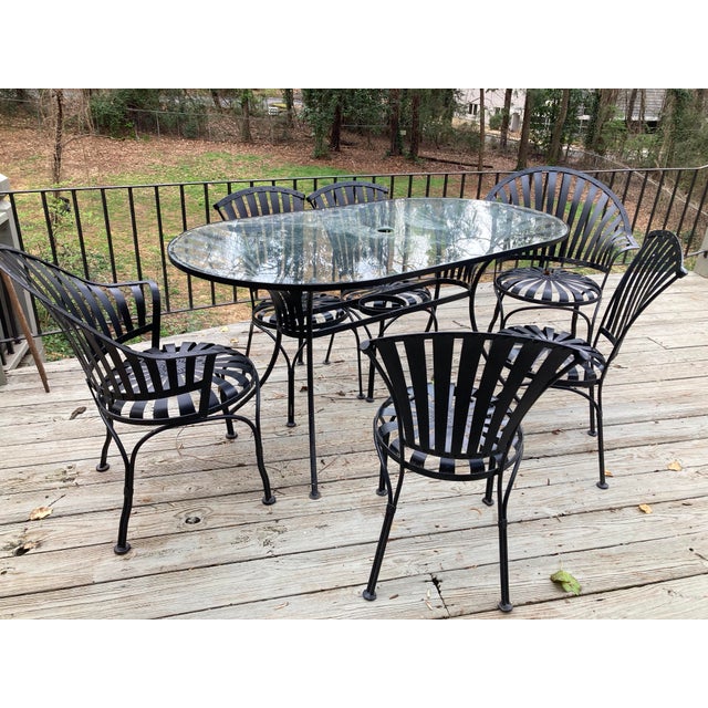 Francois Carre Petite Fan Back Chairs - Set of 4, Attributed For Sale - Image 10 of 12