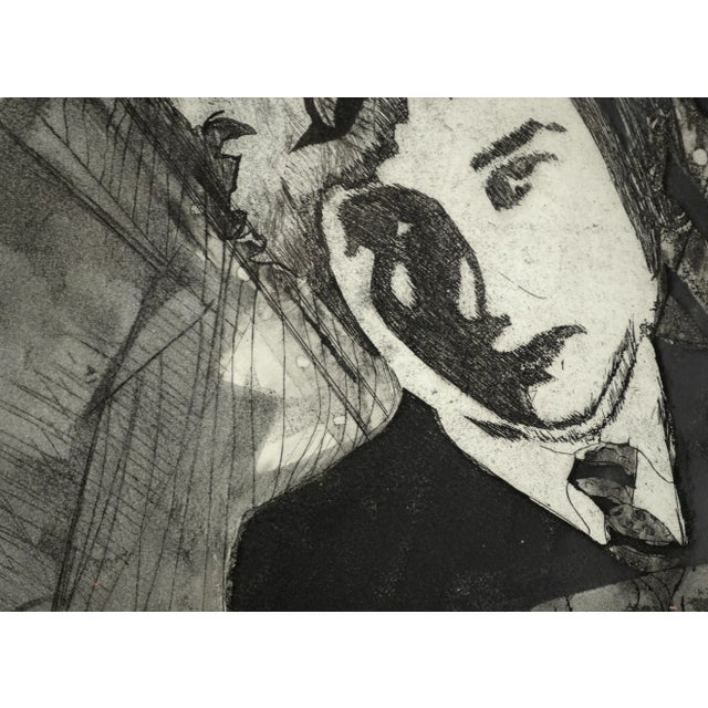 1960s Bob Dylan, 1960s Pop Art Portrait, A/P Etching by Marc Foster Grant For Sale - Image 5 of 9