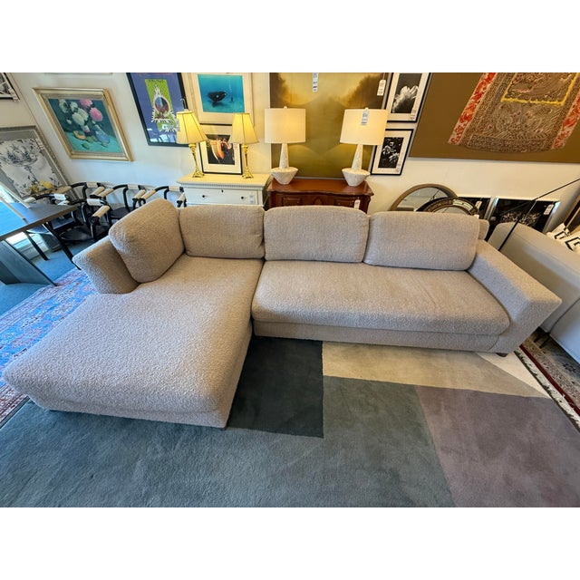 2020s Fitzgerald Stevie Sectional With Dedar Nimbus Tortola Upholstery For Sale - Image 5 of 16