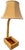 1960s Vintage Large Bent Bamboo Table Lamp With Woven Shade, 31" Tall French Provincial Coastal Style For Sale - Image 5 of 17