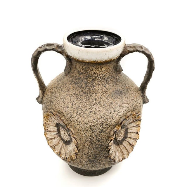 Vintage German Ceramic Vase from Dümler & Breiden For Sale - Image 3 of 5
