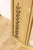 Beige Mid 20th Century French Empire Style Beige Painted Trumeau Mirror with Carved Gilt Décor For Sale - Image 8 of 13