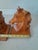 Goldenrod Vintage MCM Exquisite Beechwood Hand Carved Horse Head Bookends-Pair For Sale - Image 8 of 8