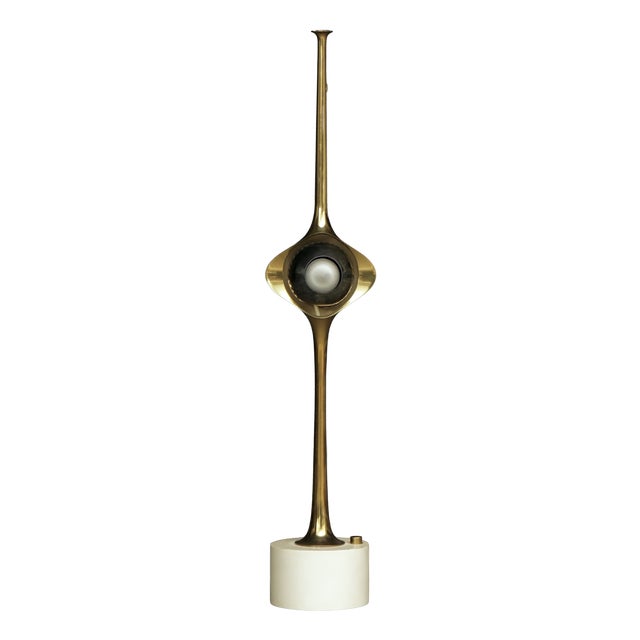 Vintage 12919 Cobra Lamp by Angelo Lelli for Arredoluce, Italy, 1960s For Sale