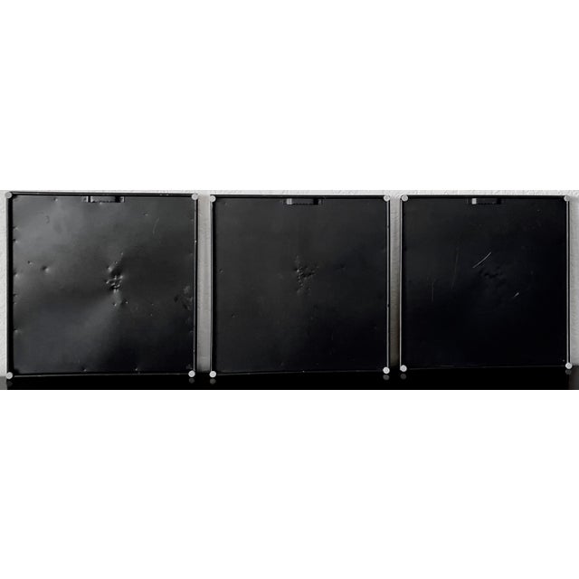 Circa 2016 Applied Bas & High Relief-Style Metal Hibiscus Petals & Pistils Wall Art Plaques – Set of 3 For Sale - Image 11 of 17