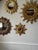 1950s French Petite 11" Giltwood Sunburst Wall Mirror For Sale - Image 18 of 18