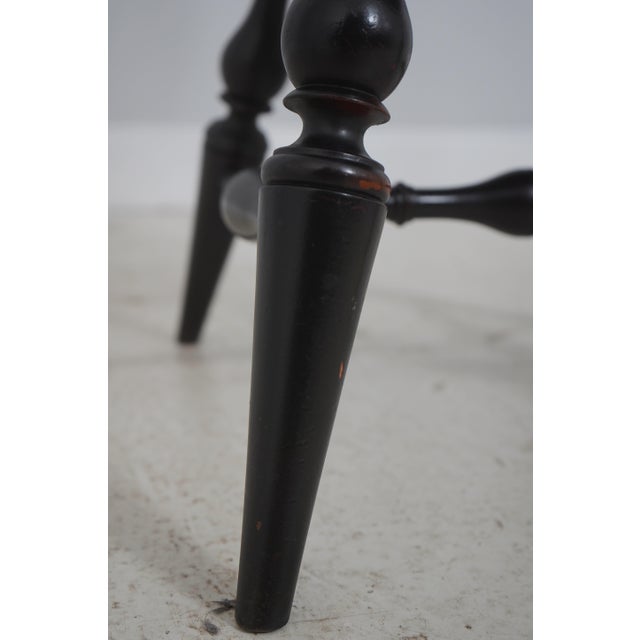 Pair of Dr Dimes Black Bow Back Windsor Side Chairs For Sale - Image 14 of 18