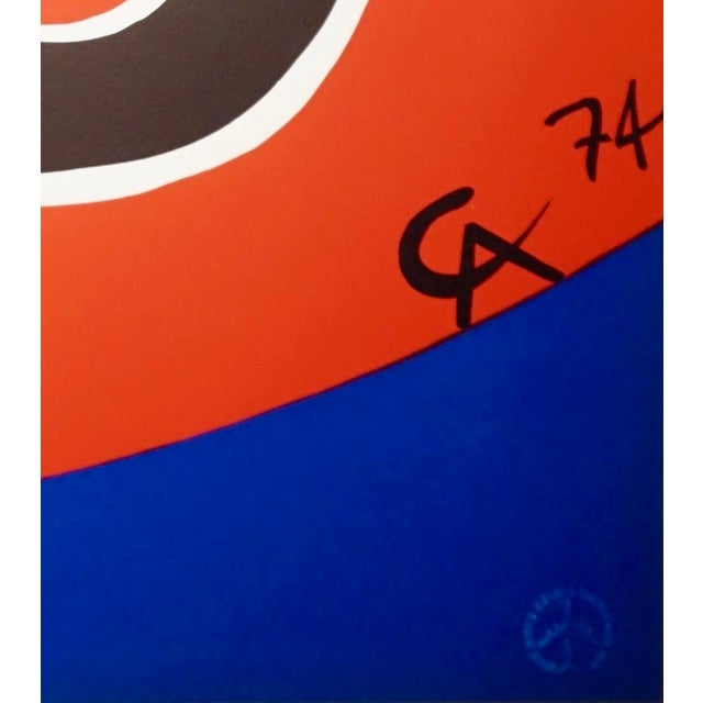 Barniff Flying Colors is part of a limited edition collection of six prints created by Alexander Calder in 1974, toward...