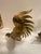 Pair of Brass Fighting Roosters For Sale - Image 9 of 11