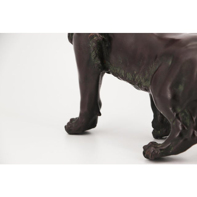 19th Century, Bronze Lion Sculpture, Japan, Meiji Period For Sale - Image 15 of 16