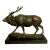 Miguel Fernando Lopez 'Milo' Bronze Deer Statue For Sale