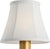 Traditional Visual Comfort Signature 4" Linen Bell Empire Shade For Sale - Image 3 of 3
