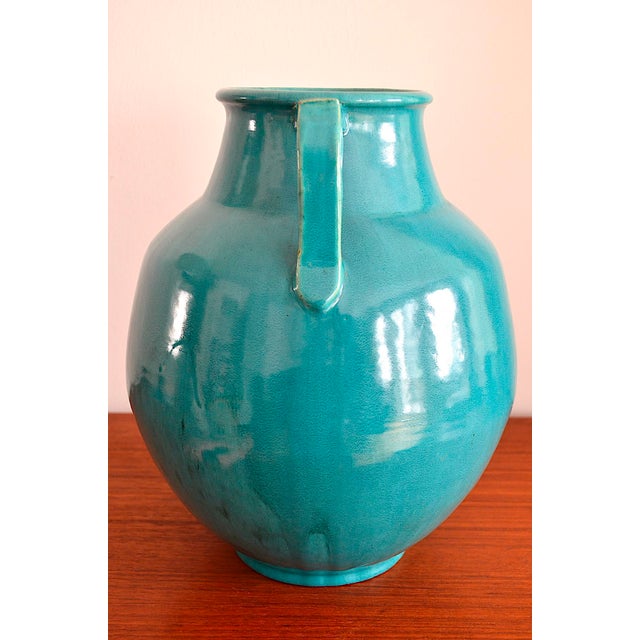 Bauhaus Scandinavian Art Deco Ceramic Vase, 1920s For Sale - Image 3 of 10