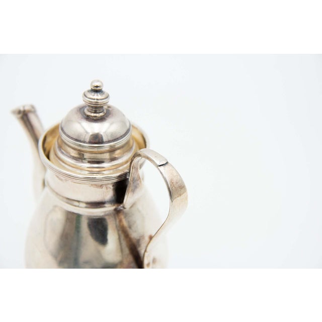 Plain Silver Kettle with Fixed Handle, in Very Good conditions. Designed from 2000 This piece has an attribution mark, I...