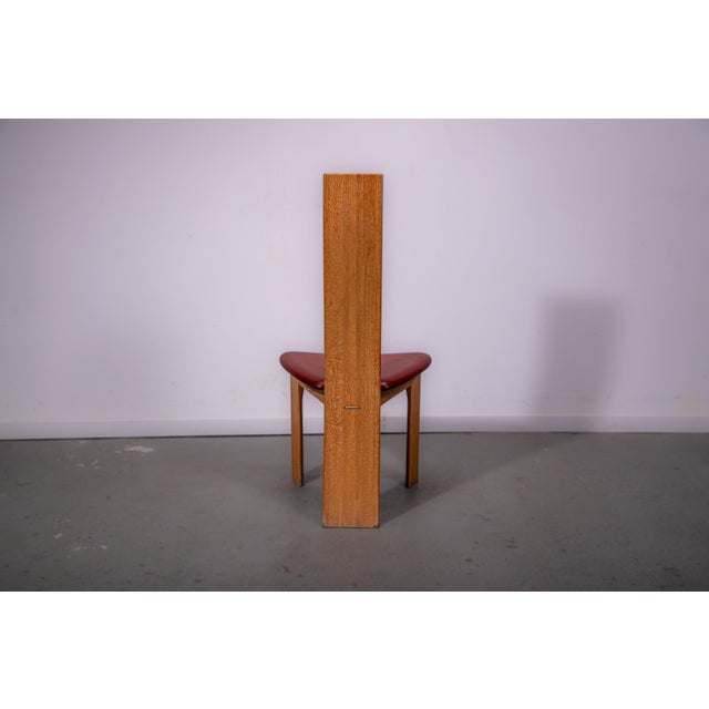 Iris Chairs by Bob Van Den Berghe for Van Den Berghe Pauvers, 1995, Set of 8 For Sale - Image 9 of 14