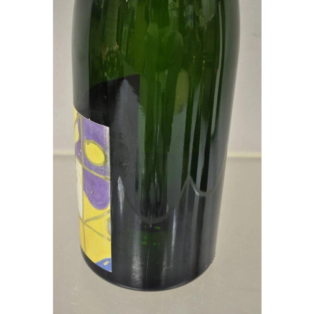 Glass 2004 George Duboeuf Beaujolais Nouveau VTG Display Dummy Wine Champagne Bottle For Sale - Image 7 of 9