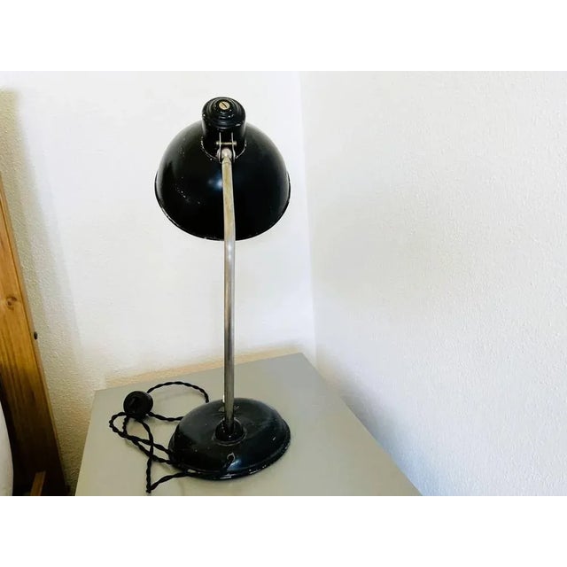 1940s Bauhaus Steel Table Lamp from Sacor, 1940s For Sale - Image 5 of 18