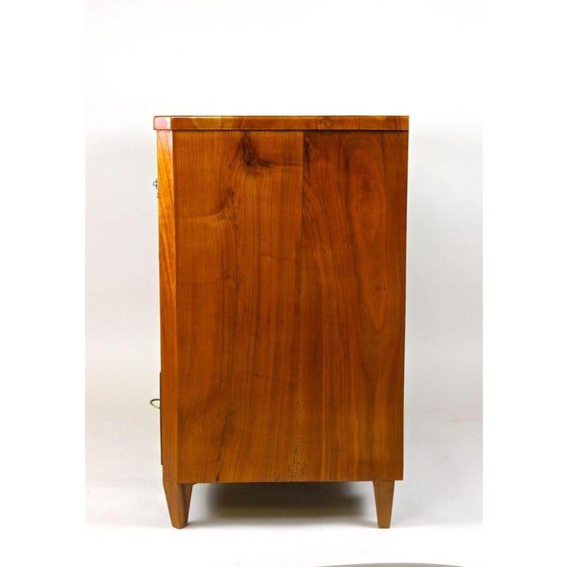 Biedermeier Cherrywood Chest of Drawers, Austria, 1830s For Sale - Image 17 of 18