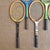 Vintage Wooden Tennis Rackets - Set of 5 For Sale - Image 6 of 8