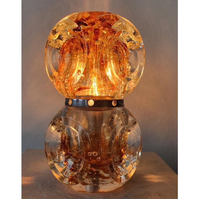 Mid-Century Modern Table Lamp in Murano Glass from Poliarte, 1970s For Sale - Image 3 of 18