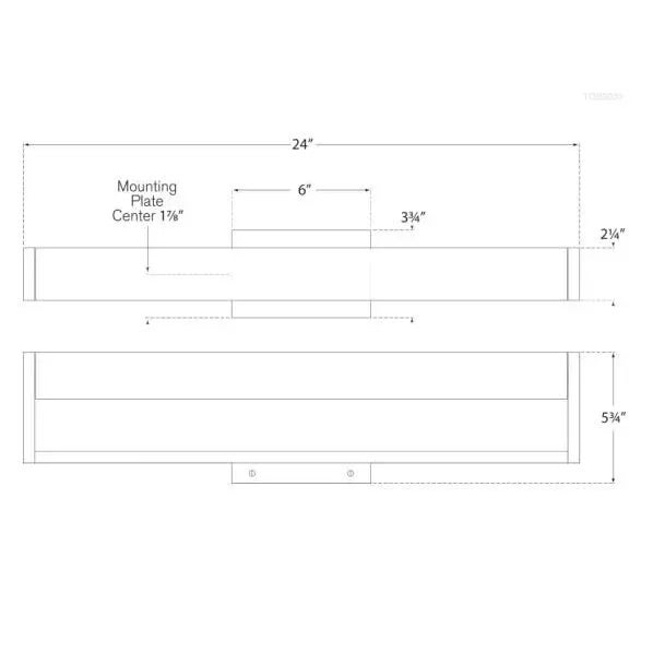 Visual Comfort Thomas O'Brien for Visual Comfort Signature David 24" Art Light in Hand-Rubbed Antique Brass For Sale - Image 4 of 4