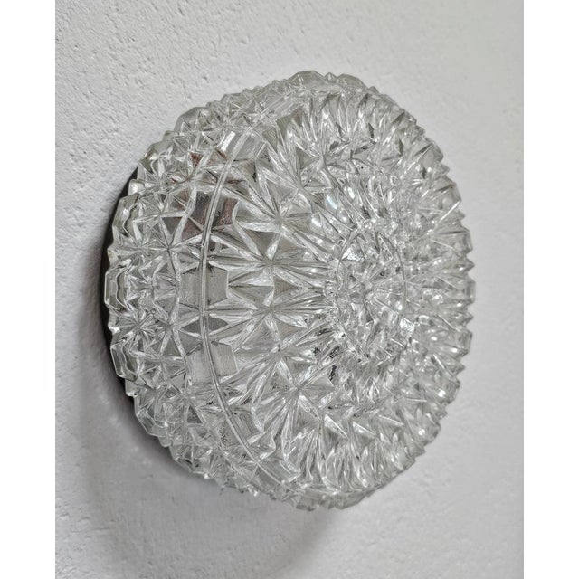 Mid-Century Flush Mount or Wall Sconce from Erco, West Germany, 1960s For Sale - Image 4 of 11