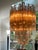 Mid-Century Modern 1960s Six-Tier Murano Crystal Italian 120 Quadriedri Prism Chandelier For Sale - Image 3 of 10