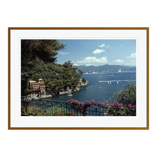 Ardissones House Portofino 1977 by Slim Aarons Framed C-Print For Sale