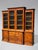 N untouched early 19th-century william iv period flamed mahogany 4-door library bookcase. It features a square-cornered,...