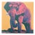 After Andy Warhol, Elephant Orange-Blue, 1980s, Print For Sale