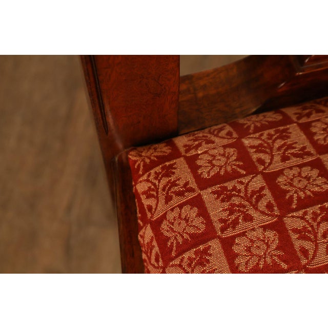 Stickley Chippendale Style Set of Four Mahogany Dining Chairs For Sale - Image 10 of 18