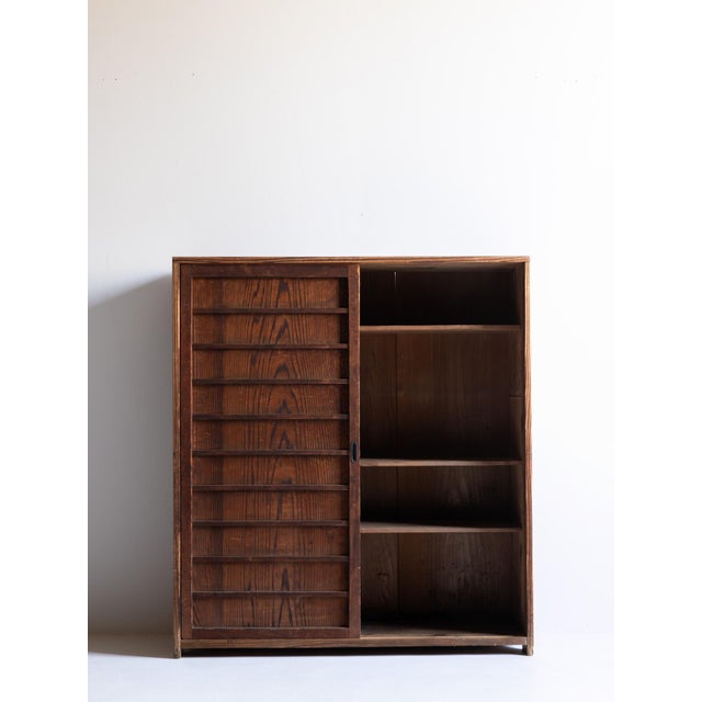 Early 20th Century Japanese Antique Cabinet/ Wabisabi / Taishō–Shōwa Period (1910s–1940s) For Sale - Image 5 of 18