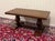 Antique French Farmhouse Coffee Table Bench Baluster Pedestal Oak c.1930s For Sale In Dallas - Image 6 of 17