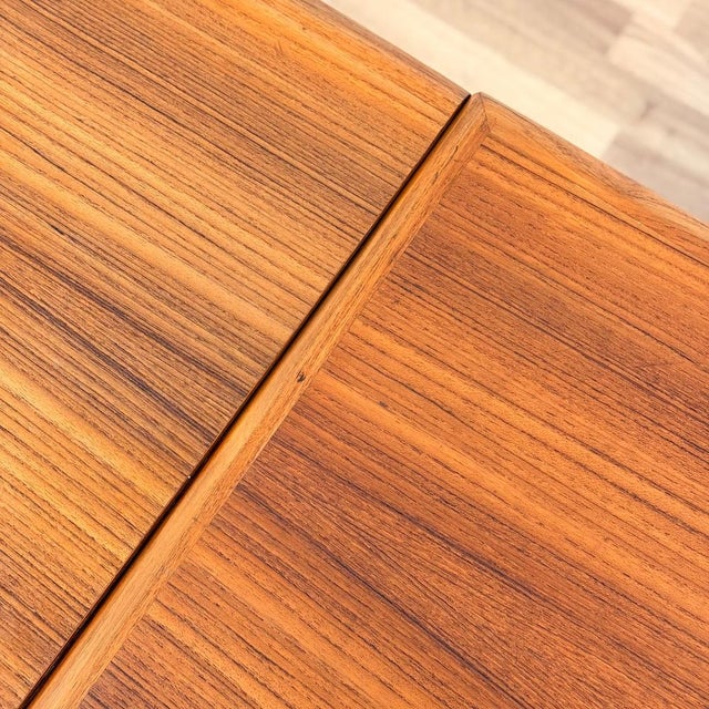 Small Square Dining Table in Teak, Denmark, 1950s-1960s For Sale - Image 10 of 13