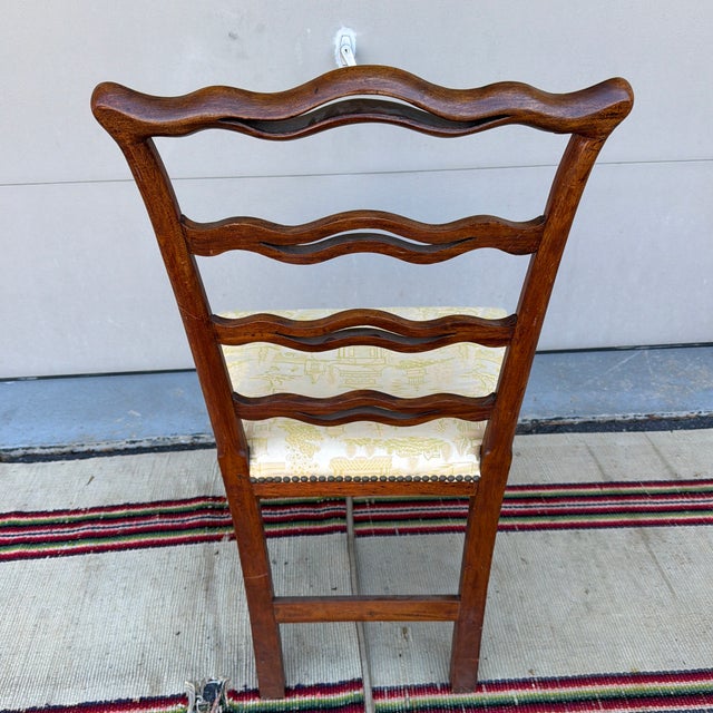 Antique Mahogany Chippendale Ribbon Back Side Chair, Massachusetts, Circa 1800 For Sale - Image 6 of 12