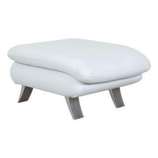Leather Stool from Koinor For Sale