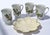 Early 20th Century Early 20th Century Lenox Leaf Collection Fine Bone Ceramic Dish Scalloped Edges For Sale - Image 5 of 12