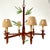 Natural Bamboo and Metal Currey and Co. Chandelier For Sale - Image 10 of 13