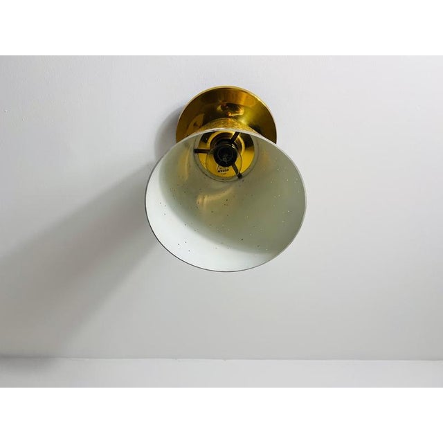 Metal Mid-Century Brass Sputnik Ceiling Lamp, Italy, 1960s For Sale - Image 7 of 11
