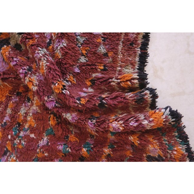 Moroccan Moroccan Collector Wool Rug - 14.1 X 6.5 Ft For Sale - Image 3 of 9