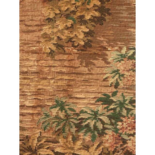 Vintage Aubusson Jacquard Tapestry, 1960s For Sale - Image 9 of 18