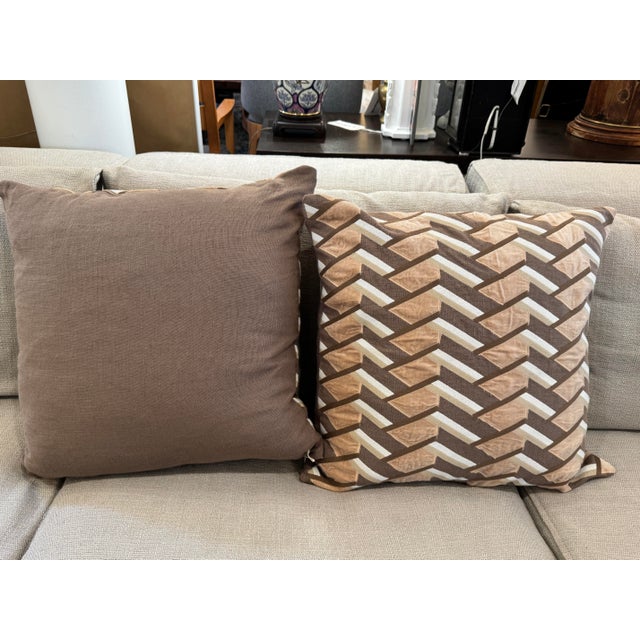 2020s Williams-Sonoma Harwich Throw Pillows, Pair For Sale - Image 5 of 12