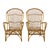 Vintage Rattan Armchairs and Table, 1960s, Set of 3 For Sale - Image 4 of 18