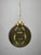Czech Smoked Glass Globe and Brass Pendant Light, 1970s For Sale - Image 10 of 11