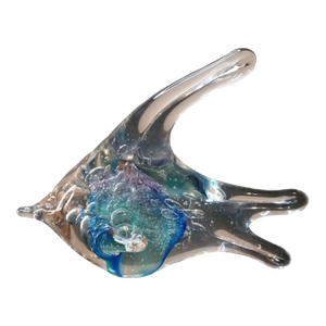 1990s Signed Gordon Studio Australia Art Glass Fish Sculpture