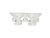 Glass Art Deco Czechoslovakian Glasses, 1950s, Set of 5 For Sale - Image 7 of 15