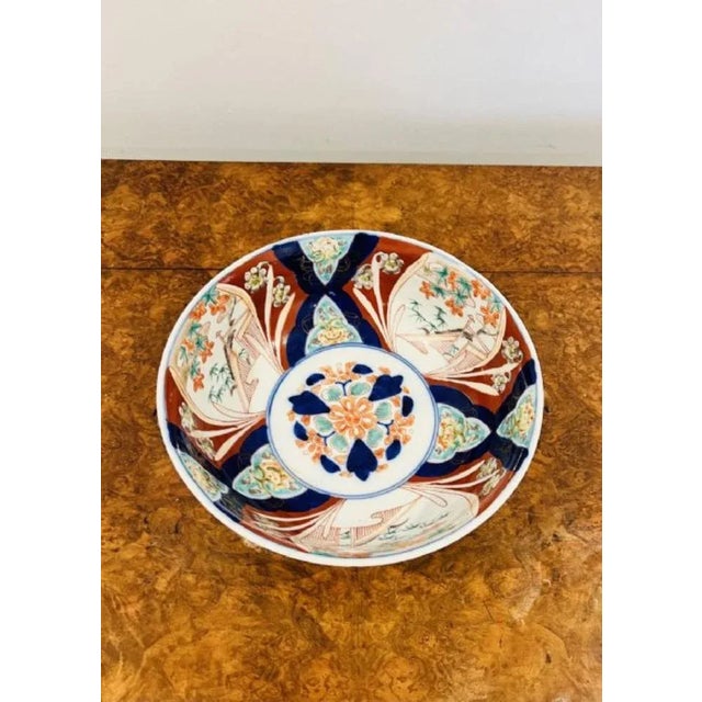 Japanese Imari Bowl, 1900s For Sale - Image 4 of 7