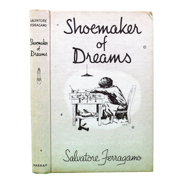 "Shoemaker of Dreams: The Illustrated Autobiography of Salvatore Ferragamo" 1968 Ferragamo, Salvatore For Sale