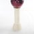 Late 20th Century Glass Garden Gazing Globe on Pottery Pedestal 20thC For Sale - Image 5 of 9